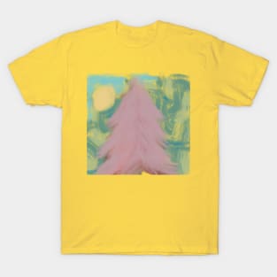 Abstract forest and moon T-Shirt